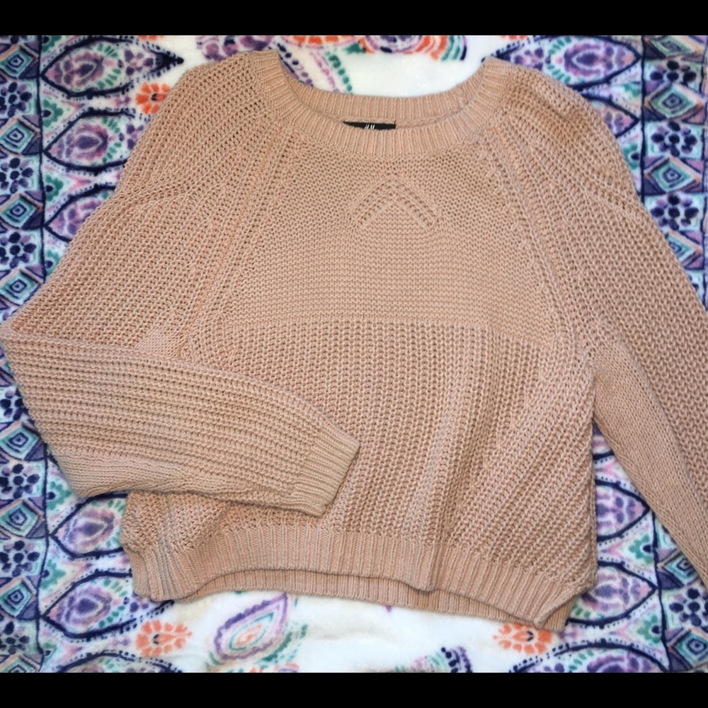 H&M crop top sweater